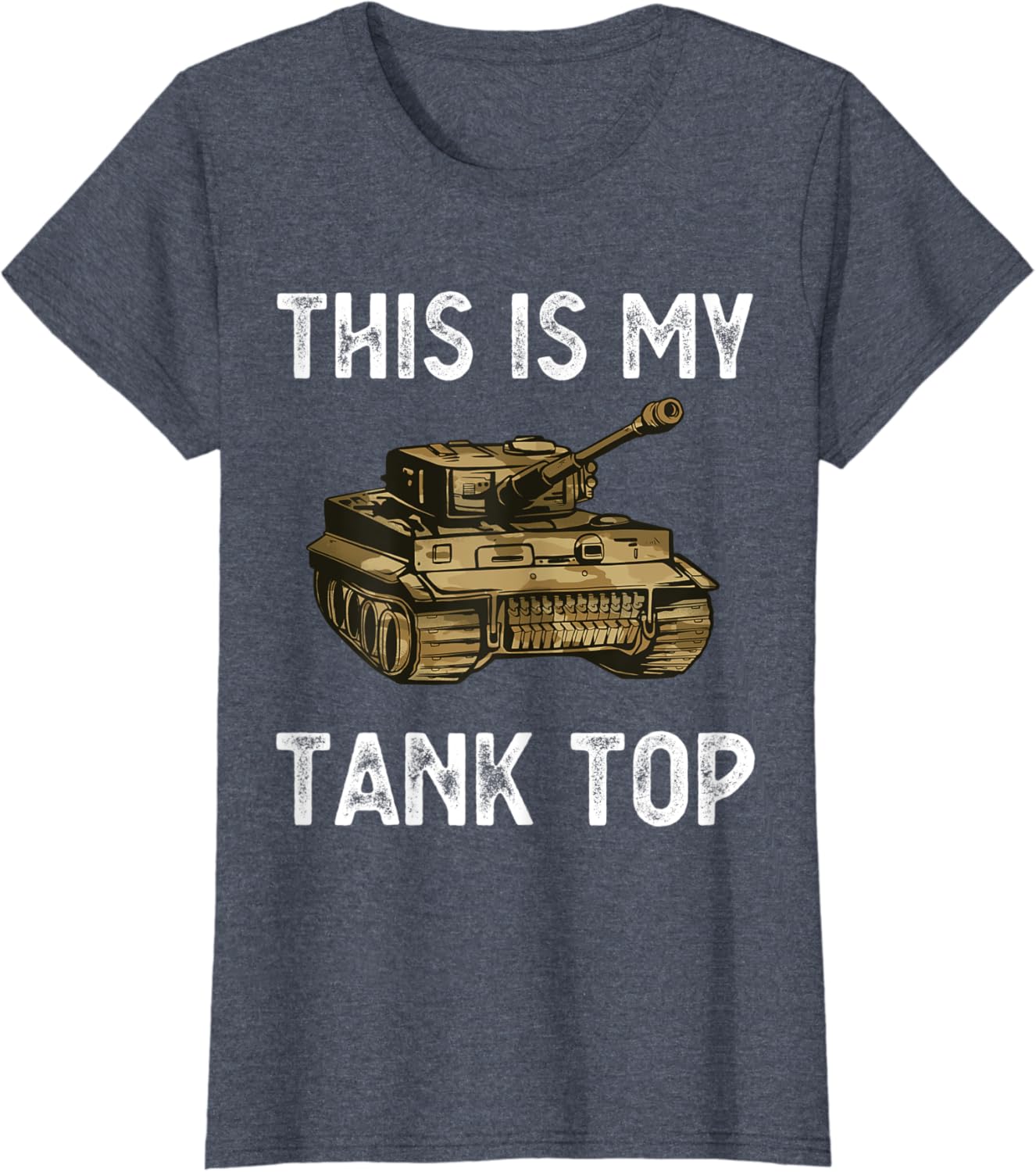 Panzer Tank Funny Sarcastic Military Pun Army Soldiers Funny TShirt